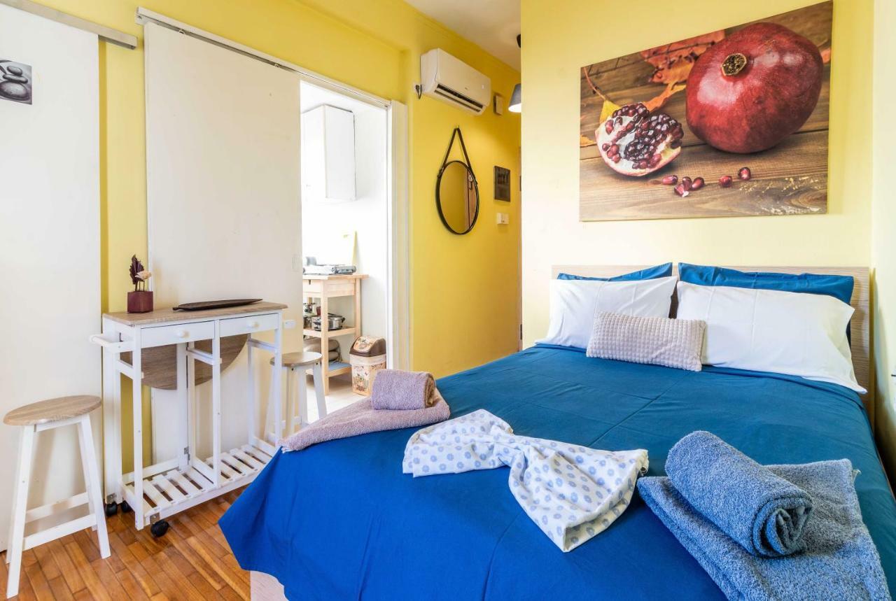 Central 6Th Floor Studio Near Metro & View&200Mbps Athen Eksteriør billede