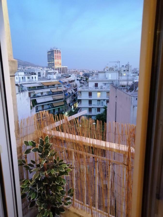 Central 6Th Floor Studio Near Metro & View&200Mbps Athen Eksteriør billede