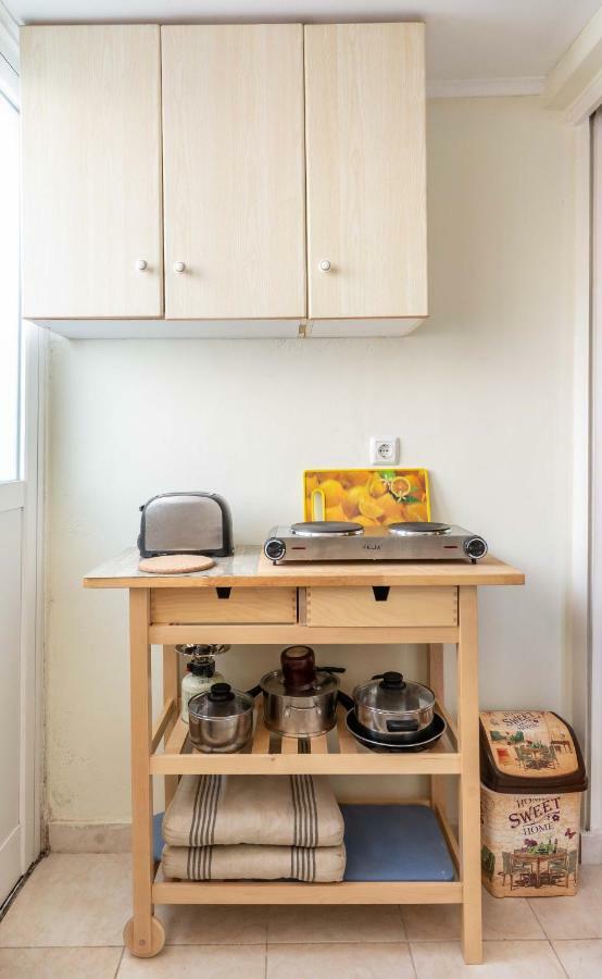 Central 6Th Floor Studio Near Metro & View&200Mbps Athen Eksteriør billede
